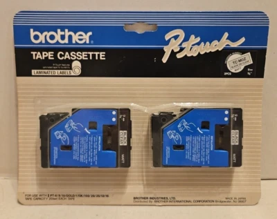 Brother Tape Cassette P-Touch TC-M0Z - New K - Image 1 of 3