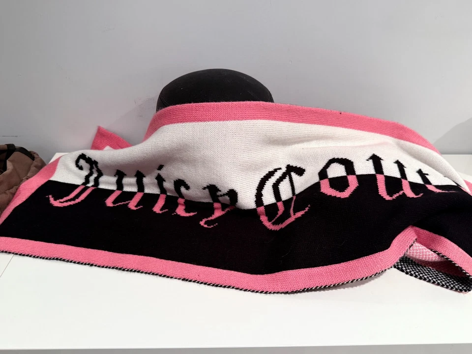 Bufanda Juicy Couture rosa/negro/blanco Foto 1 de 3