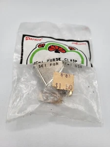 Vtg Purse Clasp JC-1 Darice Sewing Notions Stainless Steel NOS - Picture 1 of 3