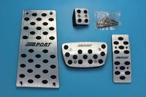 TOYOTA Prius 30 series aluminum pedal cover set silver color - Picture 1 of 5