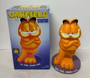 Vintage Paw Garfield Large Statue "Big, Fat, Hairy Deal" Spencer Gifts excl - Picture 1 of 4