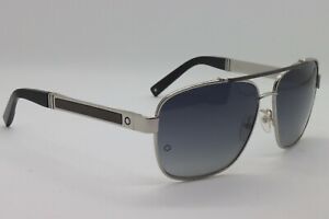 Mont Blanc 509S 16D Black & Palladium Sunglasses CARL ZEISS POLARIZED Lens 61mm