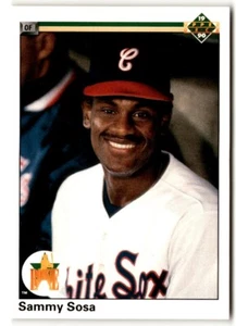 1990 Upper Deck Sammy Sosa Rookie #17 Chicago White Sox - Picture 1 of 2