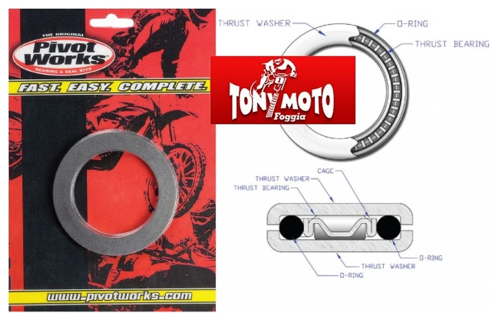 PIVOT WORKS CUSCINETTI REGGISPINTA MONO KTM SXF 250 350 450 2007 < 2011 < 2016 - Immagine 1 di 1
