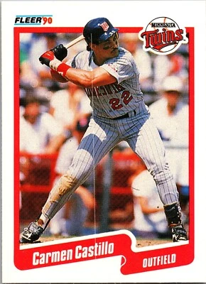 1990 Fleer - Carmen Castillo #371 - Image 1 of 2