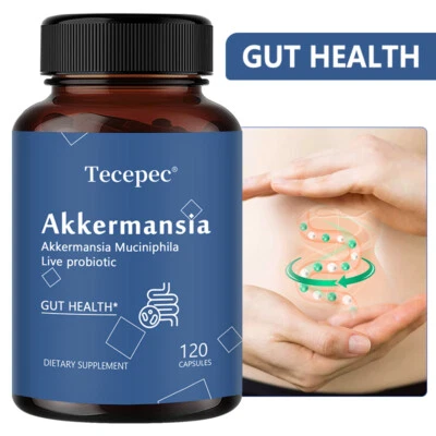 Akkermansia Muciniphila Probiotic Gut Health Capsules Digestive Health - Image 1 of 4