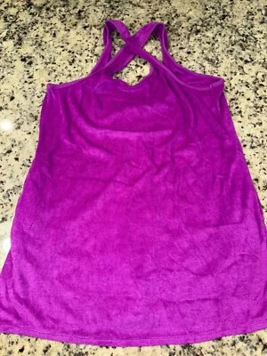 Camiseta sin mangas Juniors talla XL extra grande 14/16 ~ púrpura de Joe Boxer ~ lisa Foto 1 de 2