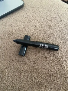 STILA  Smudge Crayon Waterproof Eye Primer, Shadow, Liner in Black 0.01 oz/0.25g - Picture 1 of 2