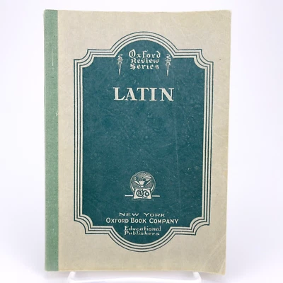 LATIN Oxford Review Series By John C. Green, Jr., A.B. 1927 Vintage  Collectible - Image 1 of 4