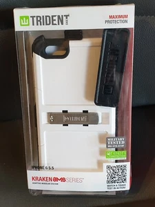 Trident Kraken Maximum Protective Case Cover for Apple iPhone 6 5.5 New White - Picture 1 of 3