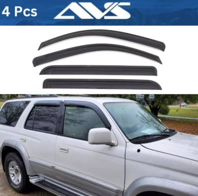 AVS Vent Visors Rain Guards for 1996-2002 Toyota 4Runner – Window Deflectors - Imagem 1 de 4