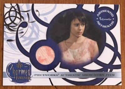 2007 InkWorks CHARMED Forever🔥Alyssa MILANO as Phoebe Pieceworks/Costume Relic - Image 1 of 3
