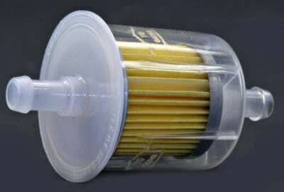 5 FUEL FILTERS  INDUSTRIAL HIGH PERFORMANCE UNIVERSAL INLINE GAS FUEL LINE  3/8" - Image 1 of 2