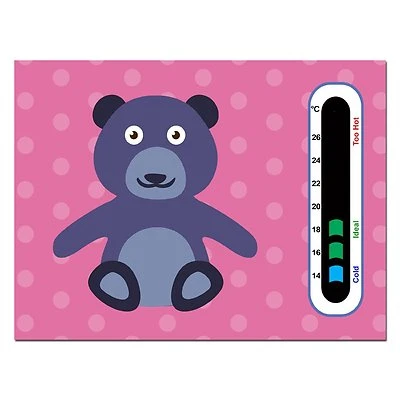 BABY SAFE IDEAS Paquete de 5 - termómetros de guardería Cheeky Bear