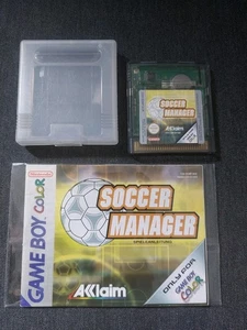 Gameboy Color - Soccer Manager + Anleitung - Nintendo - PAL - Bild 1 von 2