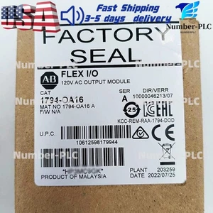 New Factory Sealed Allen-Bradley 1794-OA16 Flex 16 Point Digital Output Module # - Picture 1 of 3