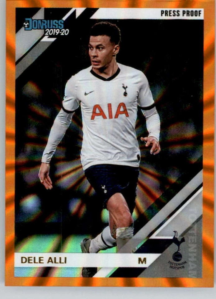 2019-20 Panini Chronicles Donruss Press Proof Orange Laser Soccer Pick From List - Image 1 of 1
