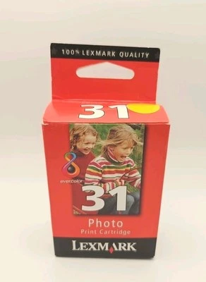 Lexmark #31 Color Ink Cartridges GENUINE NEW  - Image 1 of 2