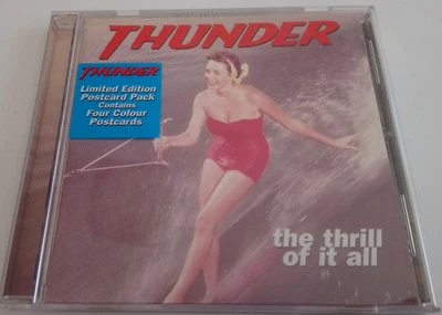 Thunder - The Thrill Of It All - CD Album aus Sammlung + Postkarten - Bild 1 von 3