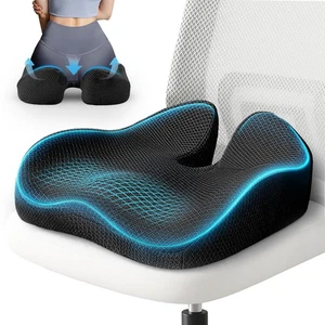 Office Chair Cushion, Ergonomic Memory Foam Seat Cushions for Chair, Pain Rel... - Bild 1 von 7