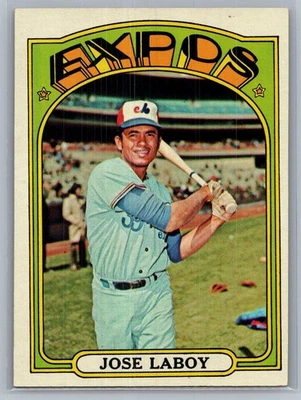 1972 Topps - High # Jose LaBoy #727 - EX *TEXCARDS* - Image 1 of 2