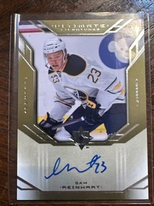 SAM REINHART RC AUTO ULTIMATE RUS-SR AUTOGRAPH ROOKIE Sabres/Panthers 2014 - Picture 1 of 2