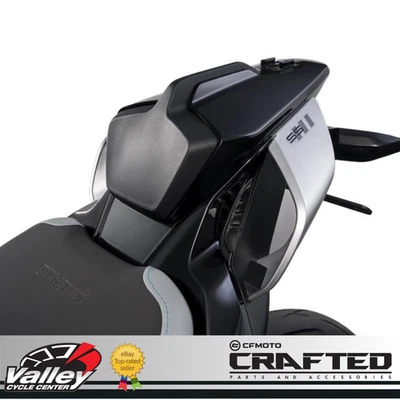 CFMoto 675SS Nebula Black Rear Seat Cowl w/ GoPro Mount 6GUV-806500-5600 OEM - Image 1 of 2