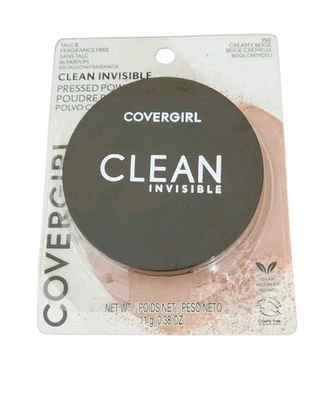 Covergirl Clean Invisible Pressed Powder 11g/0.38oz/150 Creamy Beige - Image 1 of 3