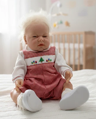 Реалистичная кукла новорожденного Reborn Baby Boy 21 дюйм 5 фунтов 7 унций полный винил анатомически правильная - Изображение 1 из 4