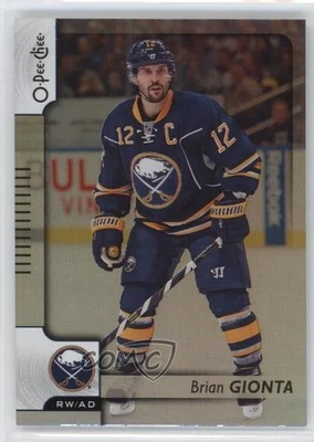 2017-18 O-Pee-Chee Rainbow Foil Brian Gionta #153 - Image 1 of 2
