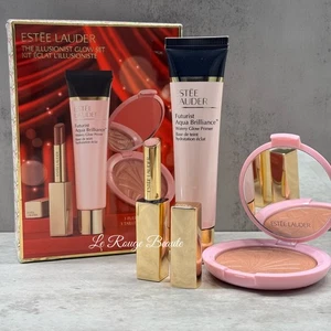 Estee Lauder The Illusionist Glow Set - 3 Full sizes Highlighter Primer Lipstick - Picture 1 of 2