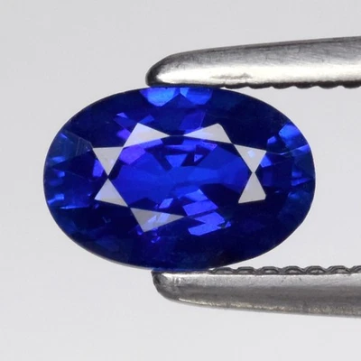 💎 Espinela azul ovalada de 0,54 quilates 5,8 x 4 mm VS - Piedras preciosas de Sri Lanka Foto 1 de 4