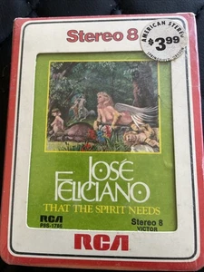 Jose Feliciano - That The Spirit Needs - RCA 8-Track Tape - Factory Sealed - Picture 1 of 4