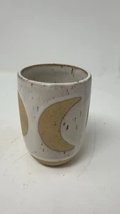 Urban Outfitters Ivy Ceramica Moon Tumbler Tan & White Celestial - Picture 1 of 6