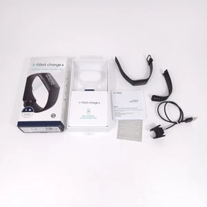Fitbit Charge 4 Fitness GPS Activity Tracker Heart Rate Monitor Box Accessories - Picture 1 of 13