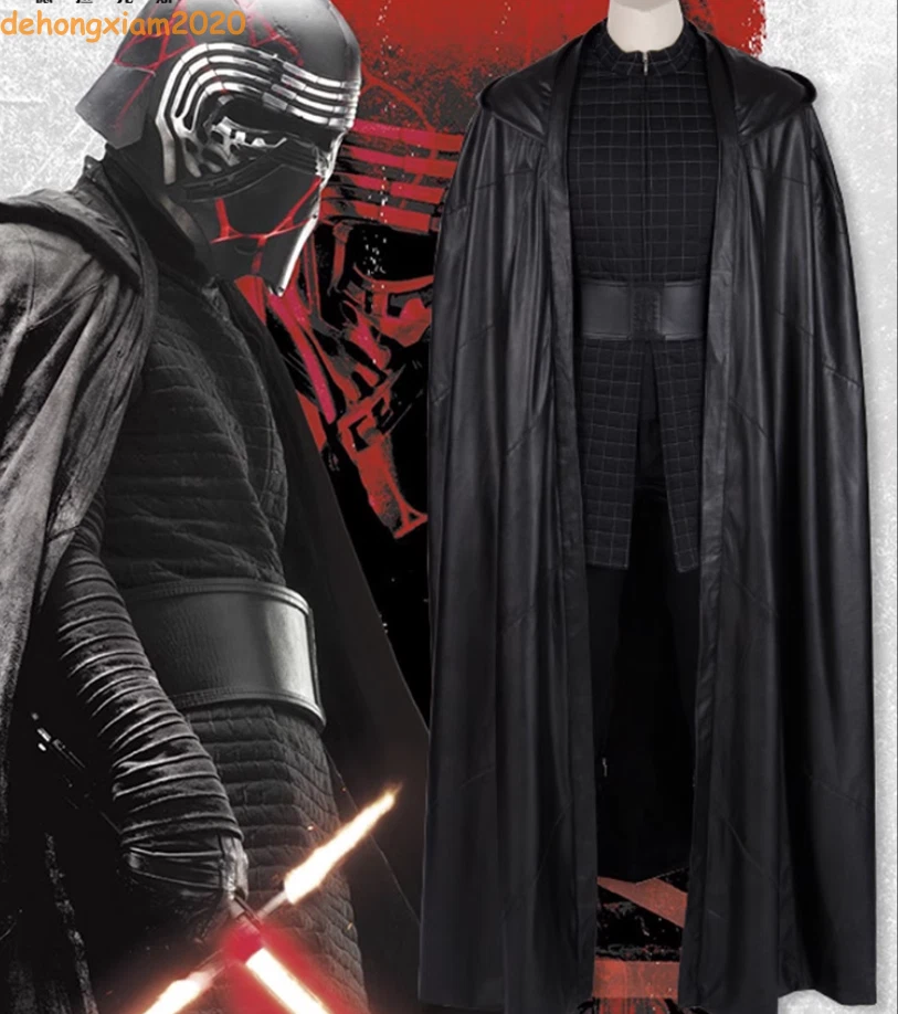 Костюм Кайло Рена из Star Wars 9 The Rise of Skywalker для косплея с плащом  - Изображение 1 из 4