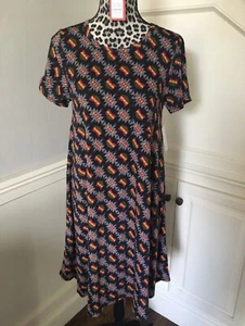 LuLaRoe Carly Dress NWT M BRAND NEW WITH TAGs Size MEDIUM -- FAST SHIPPING - Picture 1 of 6