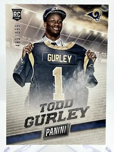 TODD GURLEY II RC 2015 Panini Father's Day #31 Rookie /599 - Picture 1 of 2