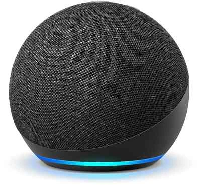 Amazon Echo Dot 4th Gen 2020 Smart Speaker with Alexa WiFi Bluetooth Charcoal - Image 1 of 4