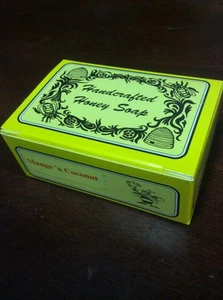 Mango 'n Coconut Scent Handcrafted Honey Bar Soap 5 oz / 142 g - Picture 1 of 10