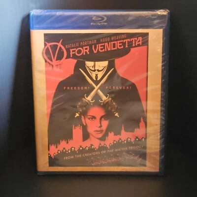 V For Vendetta- Blu-ray- SEALED NEW - Image 1 of 2