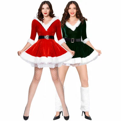Christmas Costumes Plus Size Party Uniforms Adult Christmas Costume Cosplay - Image 1 of 4