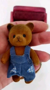 SYLVANIAN FOREST FAMILIES BARENWALD BAERENWALD DWARF BEAR FAMILY VINTAGE SIMBA  - Picture 1 of 9