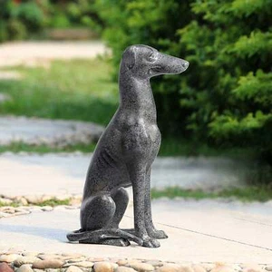 Loyal Greyhound Sculpture - Picture 1 of 3