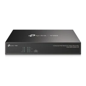TP-LINK VIGI 4 Channel PoE+ Network Video Recorder VIGI-NVR1004H-4P 2x USB 2.0 - Picture 1 of 10