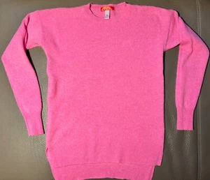 Aqua Girl (Bloomingdale’s) 100% Cashmere Sweater In Hot Pink, Size M (10-12y) - Picture 1 of 9