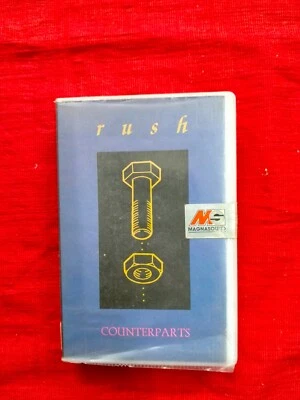 Rush Counterparts RARE orig Cassette tape INDIA indian Clamshell Magnasound 1993 - Image 1 of 4