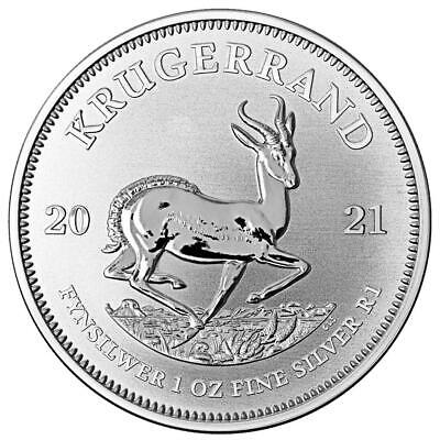 Silbermünze Südafrika Krügerrand 2021 - An...