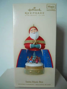 Hallmark Santa Spieluhr Ornament 2007 Magic Sound Motion NRFB - Bild 1 von 1