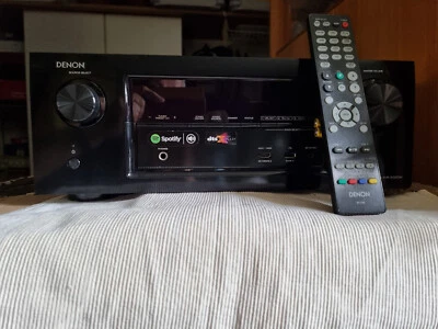 DENON AVR-X2200w mit Originalzubehör, ohne OVP - Bild 1 von 4